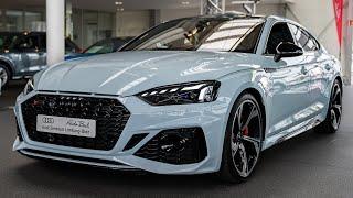 2022 Audi RS5 Sportback (450hp) Cumulus blue Uni - Sound & Visual Review!