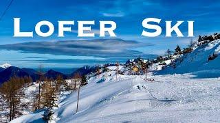 Lofer, Almenwelt Lofer Ski , Austria, Skiing, Skifahren