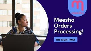 Meesho Order Process Step By Step | How to Process Meesho Order | Meesho Supplier Order Processing