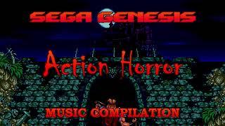 SEGA Genesis Action Horror Music Compilation (Real Hardware)