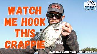 I WATCHED THE CRAPPIE EAT THE BAIT!  6-2024 SouthEAST
