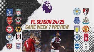 Premier League Predictions Match Week 7