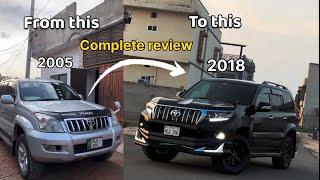 Toyota Prado 2005 converted to 2018 model . Complete details and opinion.