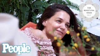 Katie Holmes Shares Her Skincare Routine | Stars With No Makeup | Beautiful Issue 2021 | PEOPLE