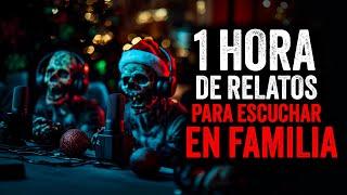 1 HORA de RELATOS DE TERROR para escuchar en familia