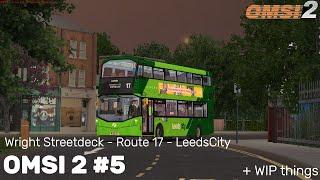 OMSI 2 #5: Back in England! | Yorkshire V3 | Wright Streetdeck + WIP displays