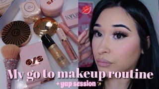 MY GO TO MAKEUP ROUTINE + yap session 