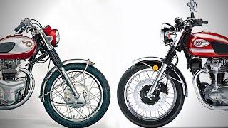 Retro Motorcycles vs the Classic Motorcycles they're trying to copy