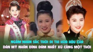 Ngắm nhan sắc thời đi thi hoa hậu của dàn mỹ nhân đình đám nhất xứ Cảng một thời