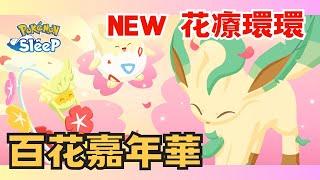 百花嘉年華！花療環環登場【Pokemon Sleep 寶可夢睡覺】