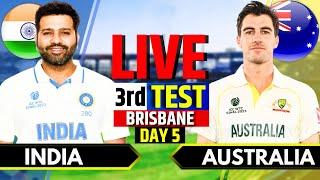 India vs Australia, 3rd Test, Day 5 | IND vs AUS Live Match| Live Cricket Match Today, AUS Batting