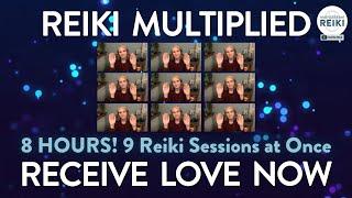 8-Hours and 9 Reiki Sessions at Once!  Receive Love Now - Perfect for Sleeping or Working