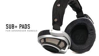 ZMF headphones  - HD800 - HD800S +++ Sub Pads for Sennheiser Audiophile Legendary Studio Headphones