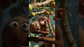 Kevin the Coconut #junglestory #chatgpt #turtle #wildtalesai #animation #cartoon #aigenerated