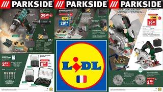 catalogue LIDL du 24 au 30 janvier 2024  Arrivage bricolage PARKSIDE  PARKSIDE PERFORMANCE ️