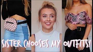 MY SISTER DOES MY PRETTYLITTLETHING ORDER! TRY ON | ad | Sophie Clough