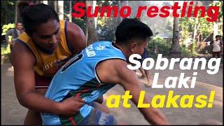 Ang Sumo restler ng Baker Astorga vs Team LARJ