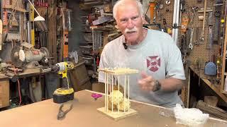 DIY Chopstick Suet Cage