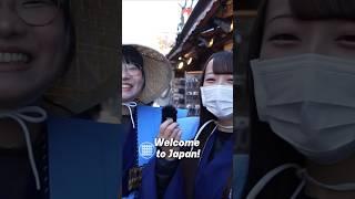 Interviewing Japanese locals picking up trash in Asakusa. #japantravel #japanesefood #asakusa