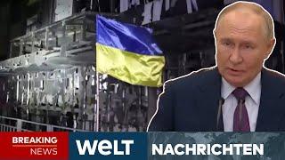 PUTINS KRIEG: Heftiger Angriff auf Kiew! Russland attackiert Ukraine mit Drohnen | WELT LIVESTREAM