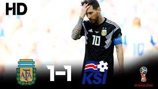 Argentina vs Iceland (1-1)- 2018 FIFA World Cup Russia- Highlights HD