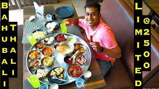 Bahubali thali | @2500 | Kicha Krishna |Ahmedabad | Gujarat | Beginners Squad  Food Blogger