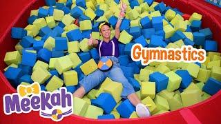 NEW! Meekah and The Great Tumble! Gymnastics | Educational Videos for Kids | Blippi & Meekah Kids TV