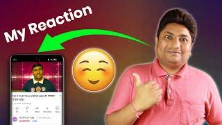 I am Reacting on My First Facecam Video | दिमाग घूम गया