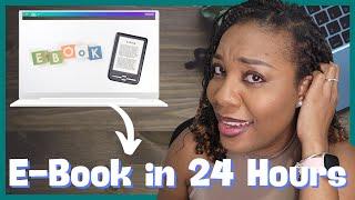 How to create an Ebook in 24hrs (Make $300 per day)