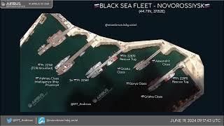 Satellite Imagery of Novorossiysk -- Ropuchas and Buyan-M Corvettes Missing