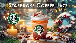 カフェ bgm 火曜️  Uplifting Starbucks Music & Winter Ambience   ジャズ音楽と共に学ぶことで気分を高めましょう スタバの季節メニューを楽しむ