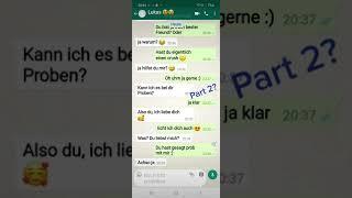 Trauriger Whatsapp chat #fakewhatsapp #sad #shorts