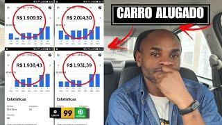  QUANTO GANHEI (um MÊS) com CARRO ALUGADO da KOVI, líquido, bruto e investimento