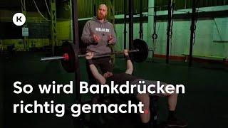 Tutorial: Effektives Bankdrücken lernen