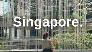 SINGAPORE VLOG | 5 days of eating and exploring, hawker center, light shows, cloud forest, sentosa