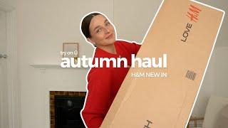 AUTUMN HAUL | H&M NEW IN TRY ON | Pregnancy outfits, maternity style