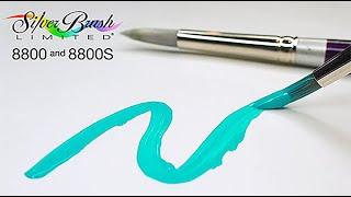 8800/8800S Silver Silk 88® Round - By Silver Brush Limited