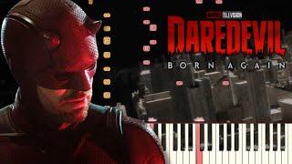 Daredevil Born Again - Main Theme | Piano Tutorial