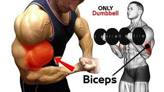 Biceps Workout At Home With Dumbbells