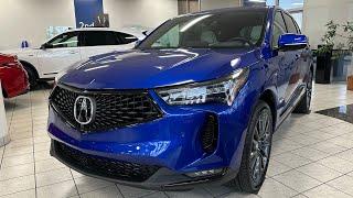 2024 Acura RDX A Spec Advance (Fully Loaded) - Apex Blue Pearl - Walkaround