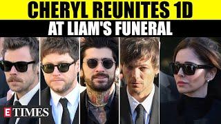 How Cheryl Helped Heal The Rift Between One Direction Members At Liam Payne's Funeral | WATCH