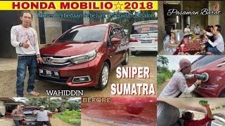 Salon Full Mobil Om Wahiddin Sniper Sumatra Honda Mobilio ||Process Before & After