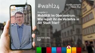 #wahl24 | Trier | 07 | Mobilität im Oberzentrum: Wie regelt ihr die Verkehre in der Stadt Trier?