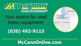 Go-to Source For Used Construction Equipment - McCann Industries