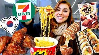 I Only Ate at Convenience Stores for 24 Hours in Korea!