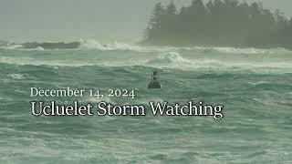 Storm Watching in Ucluelet on Vancouver Island - Big Waves, Kings Tides and a Smashed Boat 4K