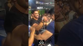 Yuvi gets his revenge against Tushar #armwrestling #propanjaleague #trending #armgame