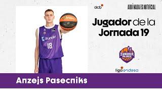 ANZEJS PASECNIKS, Player of Round 19 | Liga Endesa 2023-24