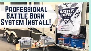 Our Lithium Battle Born Batteries System Install! || RV Living