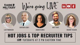 Hot Jobs at HireMilitary